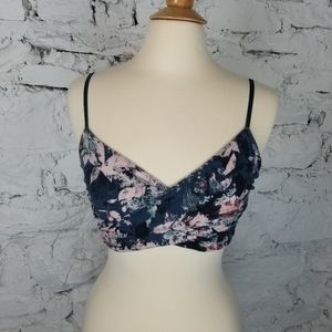 Free People floral bralette